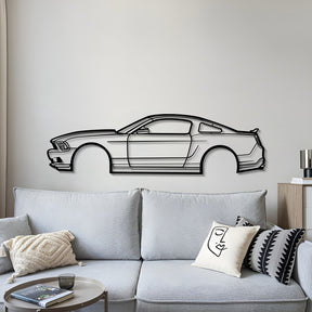 2011 Mustang Metal Car Wall Art - MT0420