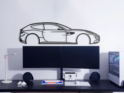 2012 FF Metal Car Wall Art - MT0474