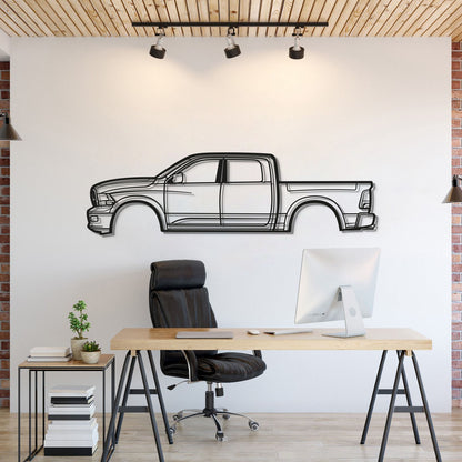 2013 Ram 1500 HEMI Metal Car Wall Art - MT0485