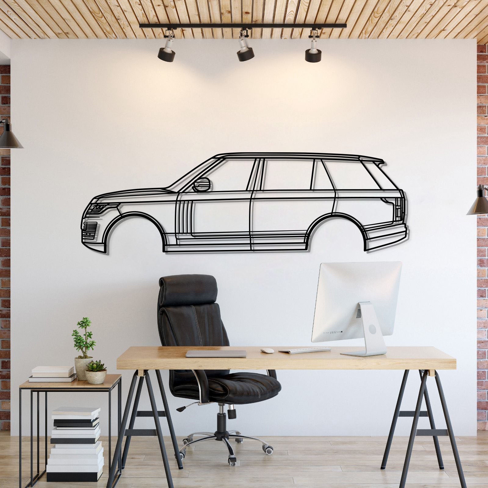 2013 Range Rover L405 (4th Gen) Metal Car Wall Art - MT0486