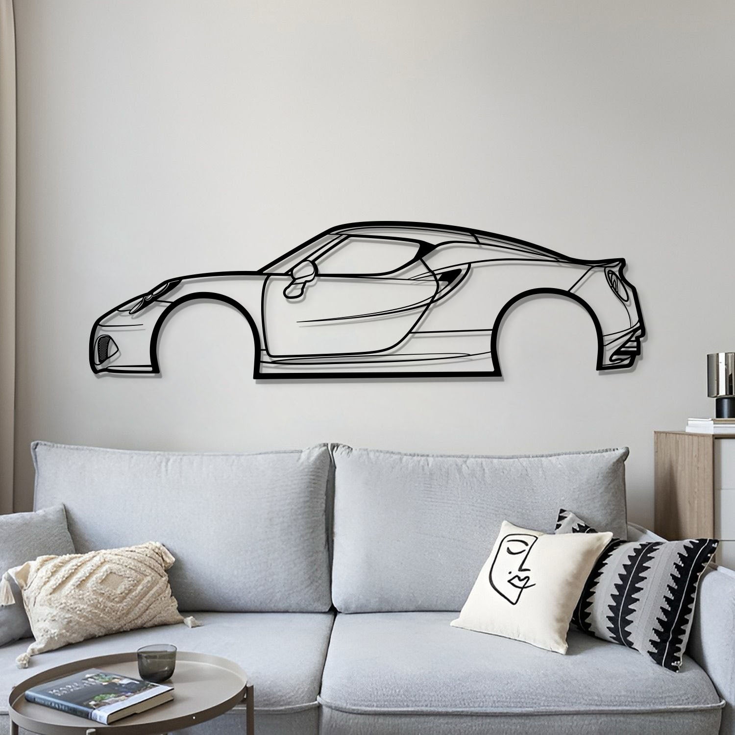 2014 4C Metal Car Wall Art - MT0497