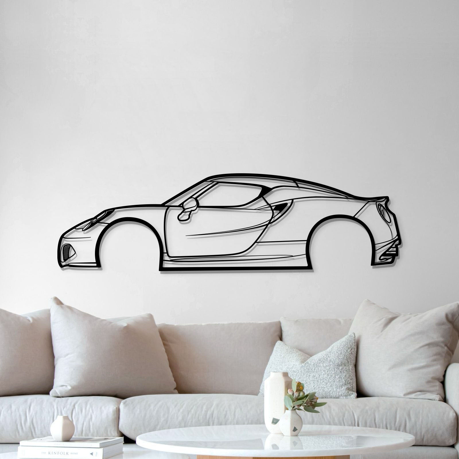 2014 4C Metal Car Wall Art - MT0497