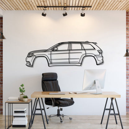 2014 Grand Cherokee SRT WK2 (4th Gen) Metal Car Wall Art - MT0506