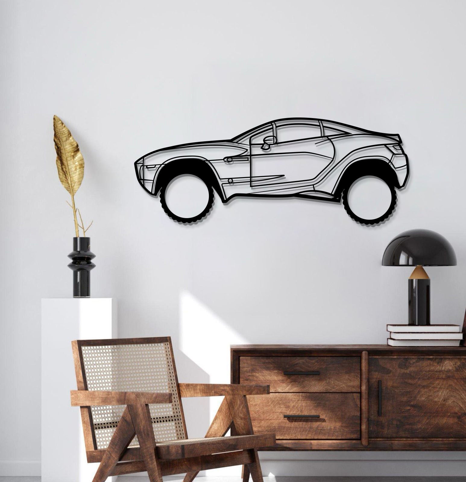 2014 Rally Fighter Metal Car Wall Art - MT1196