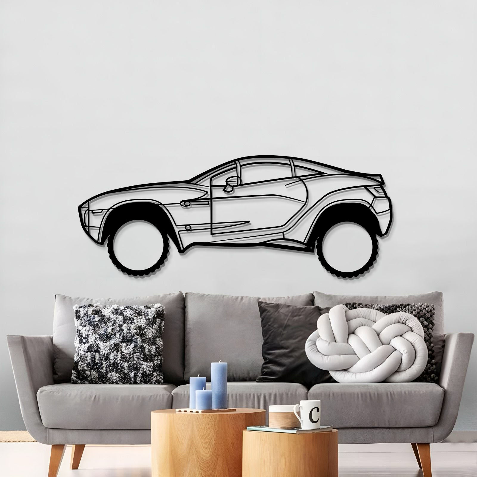 2014 Rally Fighter Metal Car Wall Art - MT1196