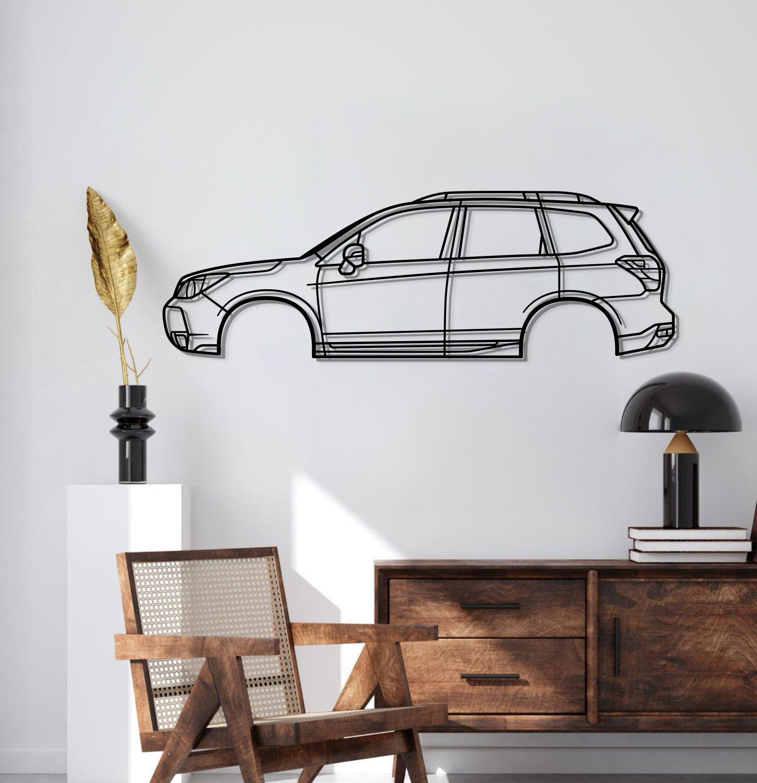 2014 Forester 4th Gen Metal Car Wall Art - MT0504