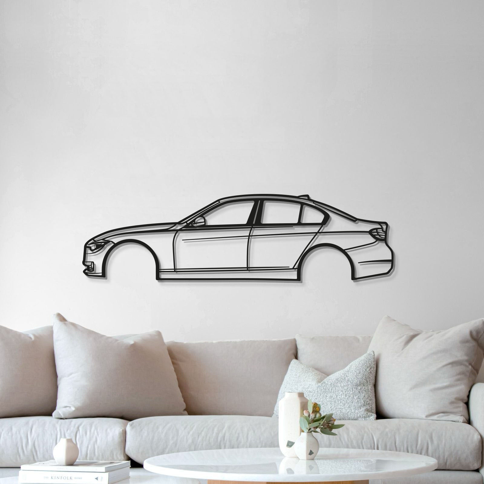 2015 3 SERIE F30 Metal Car Wall Art - MT0518