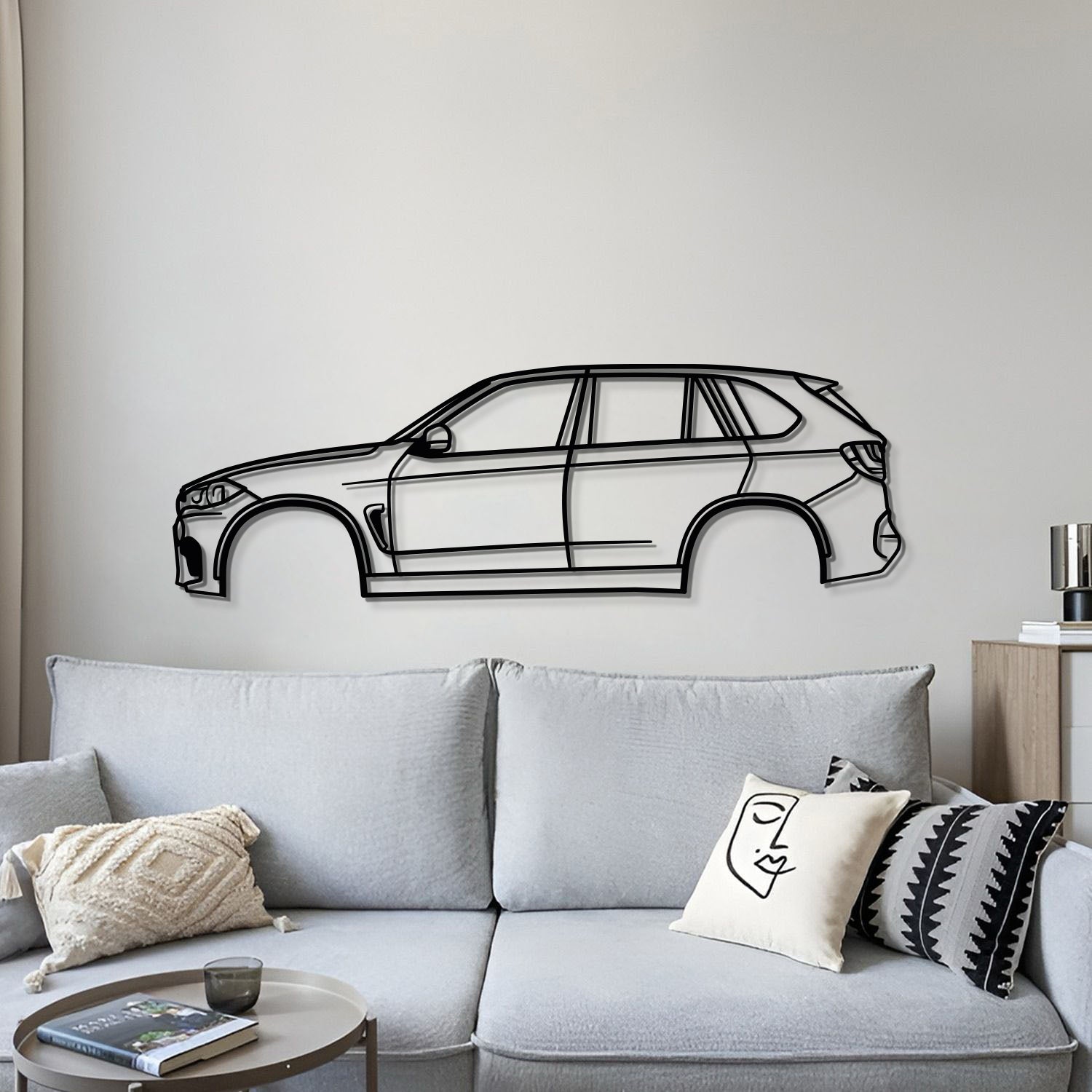 2015 X5 M F85 3rd Gen Metal Car Wall Art - MT0546