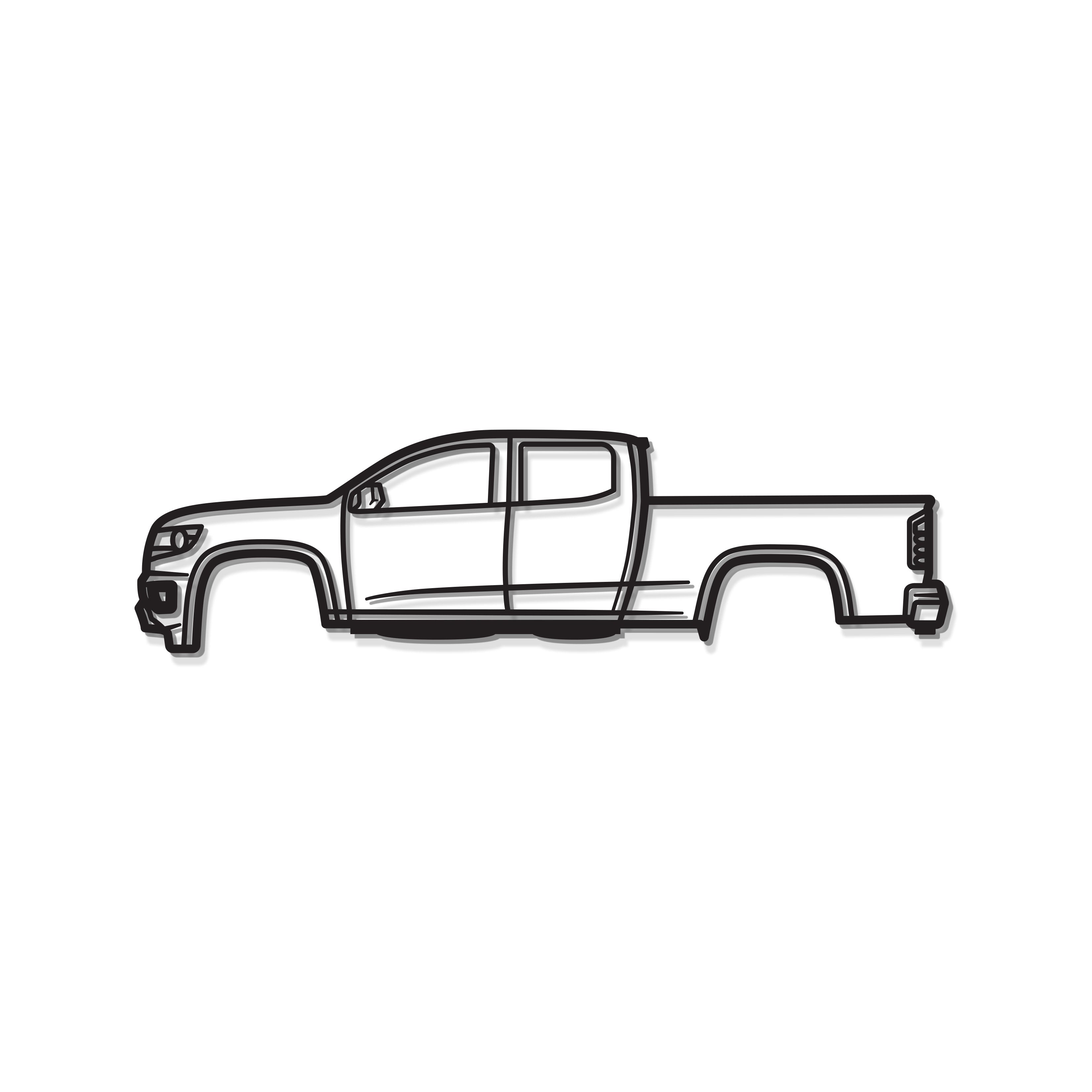 2015 Colorado 2nd Gen Metal Car Wall Art - MT0524