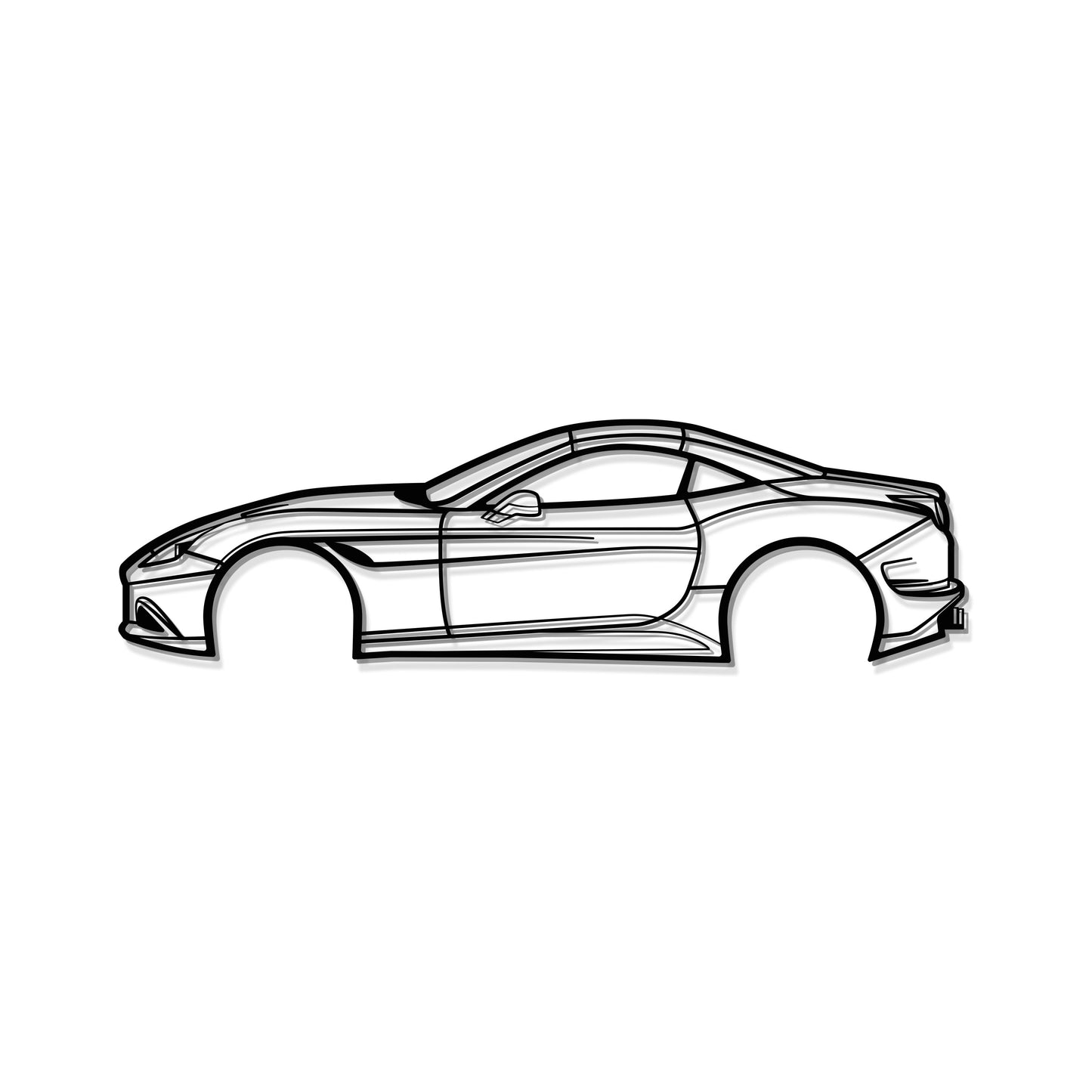 2015 Kalifornien Metall Auto Wandkunst - MT0523