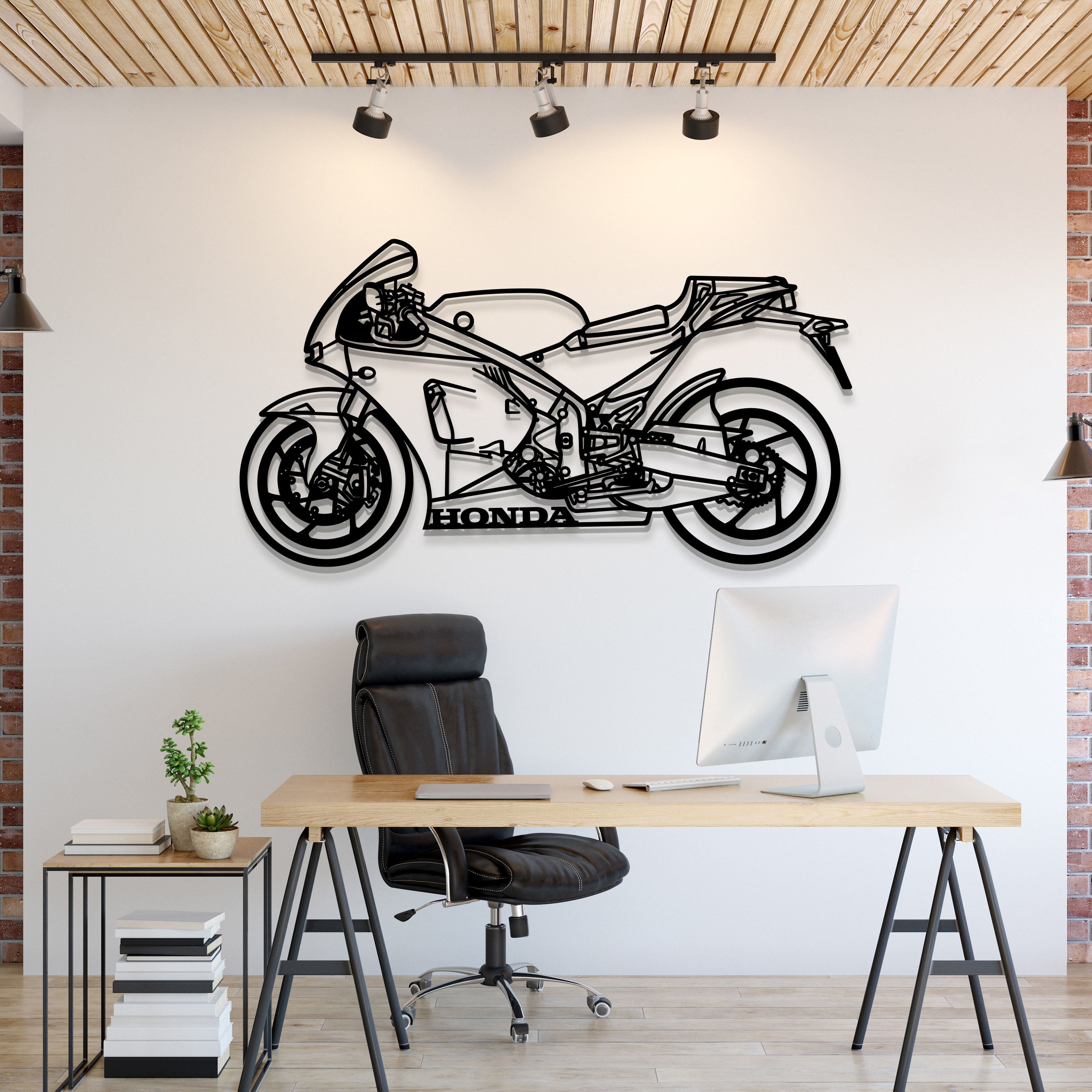 2015 RC213V-S Metal Motorcycle Wall Art - MT1397