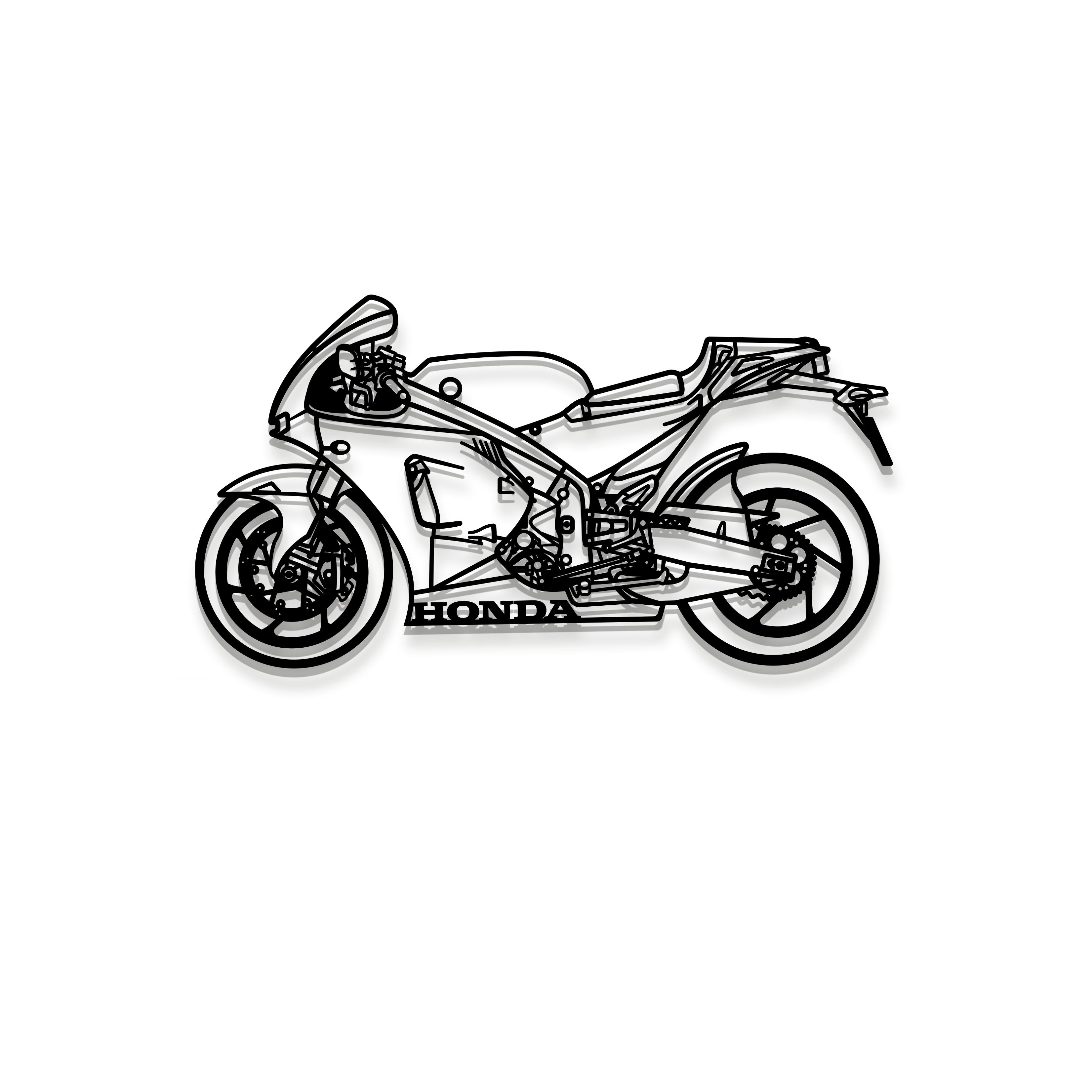 2015 RC213V-S Metal Motorcycle Wall Art - MT1397