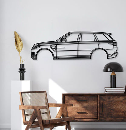 2015 Range Rover Sport SVR Metal Car Wall Art MT0539
