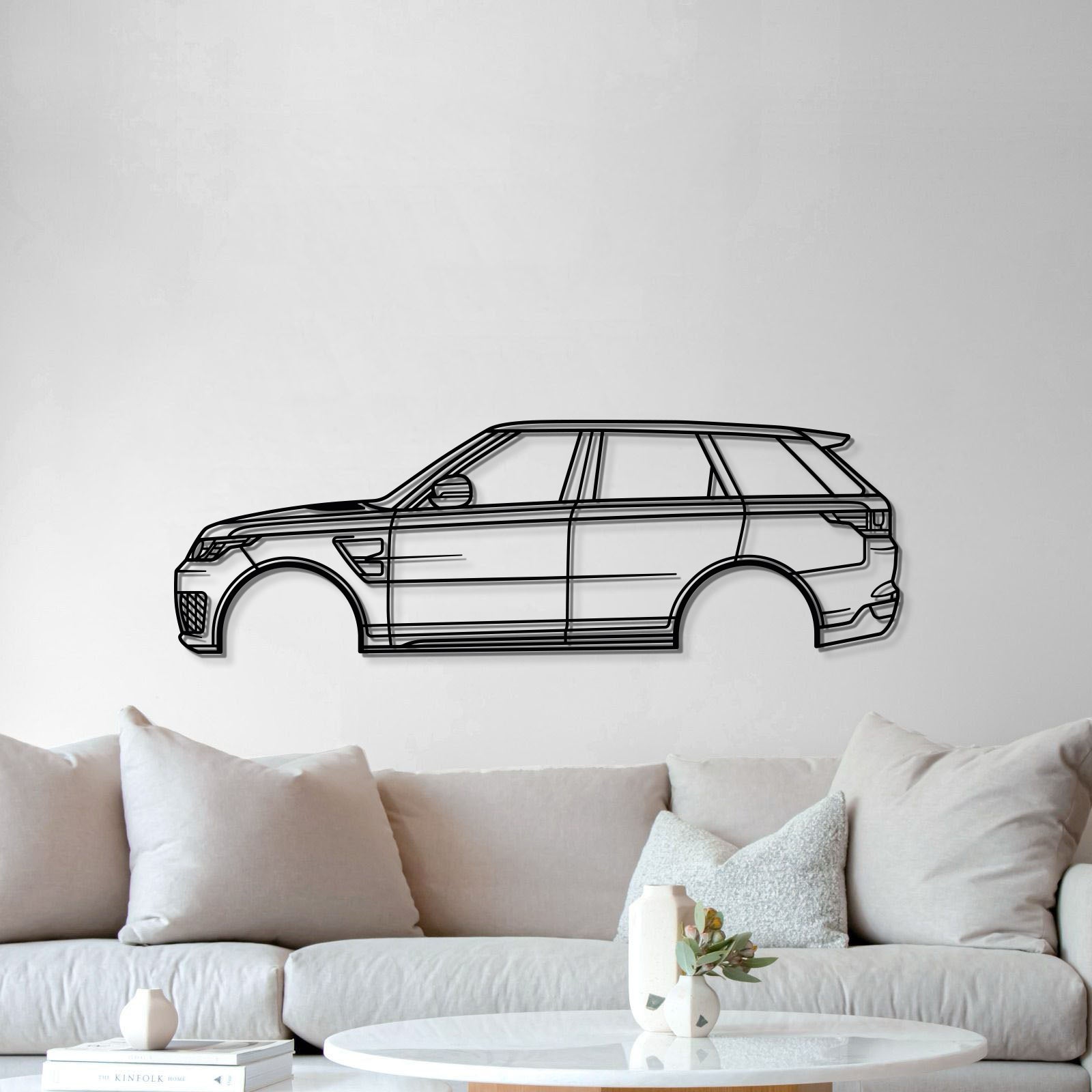 2015 Range Rover Sport SVR Metal Car Wall Art MT0539