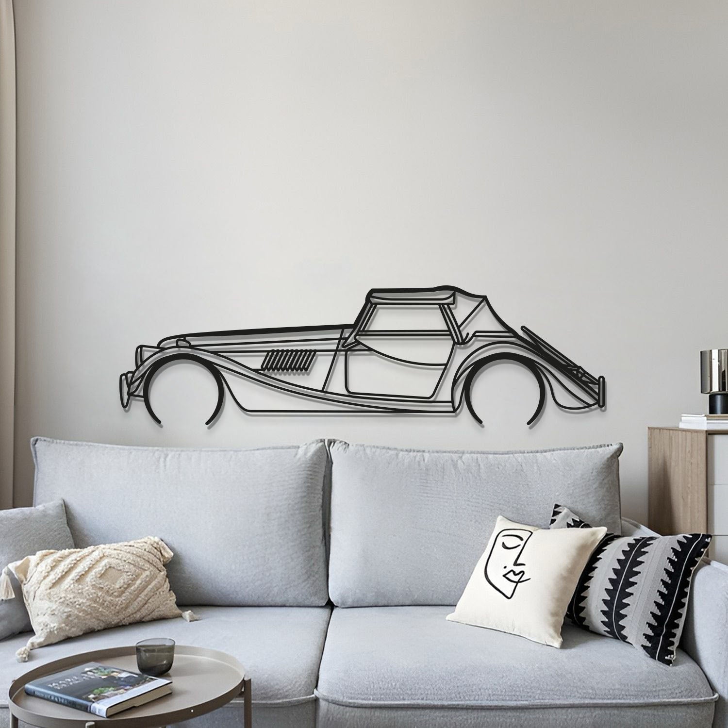 Roadster 2015 Metal Car Wall Art - MT1076