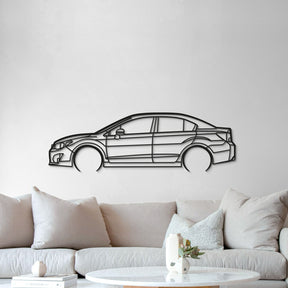 2015 Impreza Detailed Metal Car Wall Art - MT0533