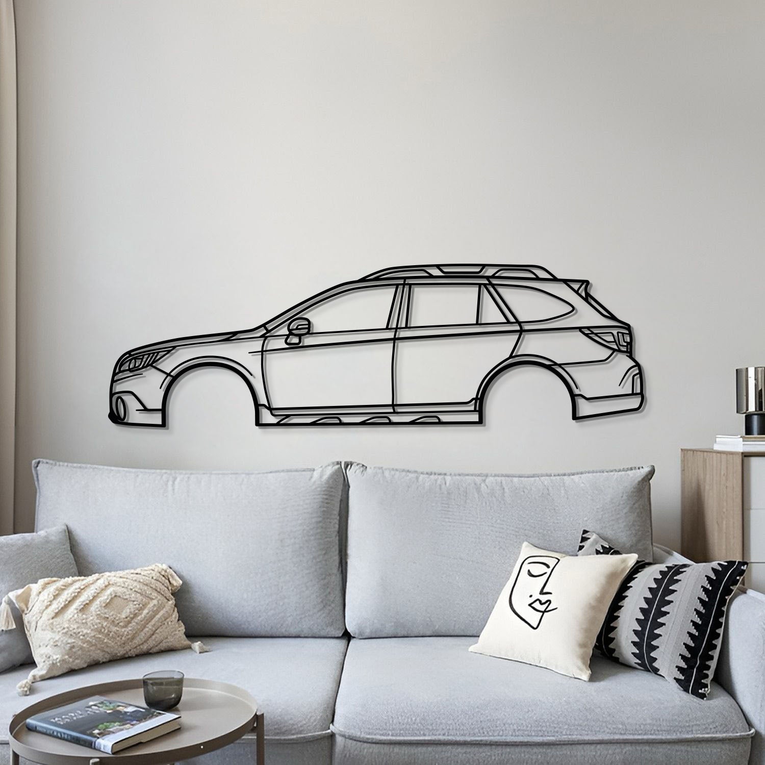 2015 Outback 5th Gen Metal Car Wall Art - MT0538