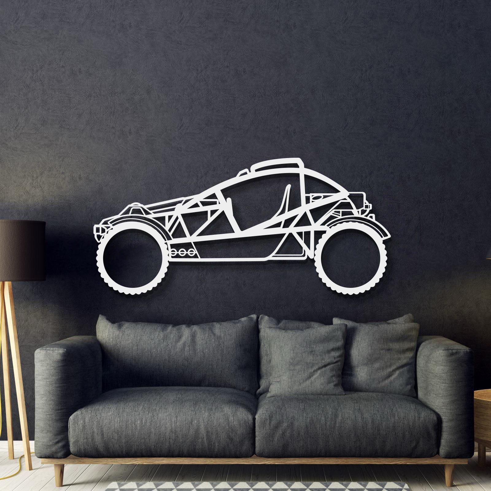 2016 Nomad Metal Car Wall Art - MT1198