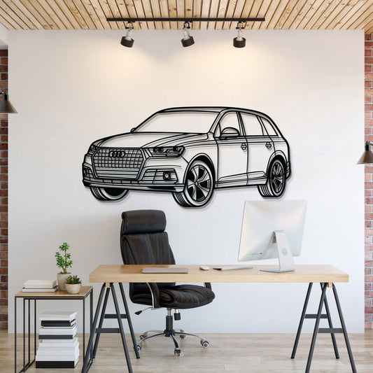 2016 Q7 Perspektive Metall Auto Wandkunst - MT1205