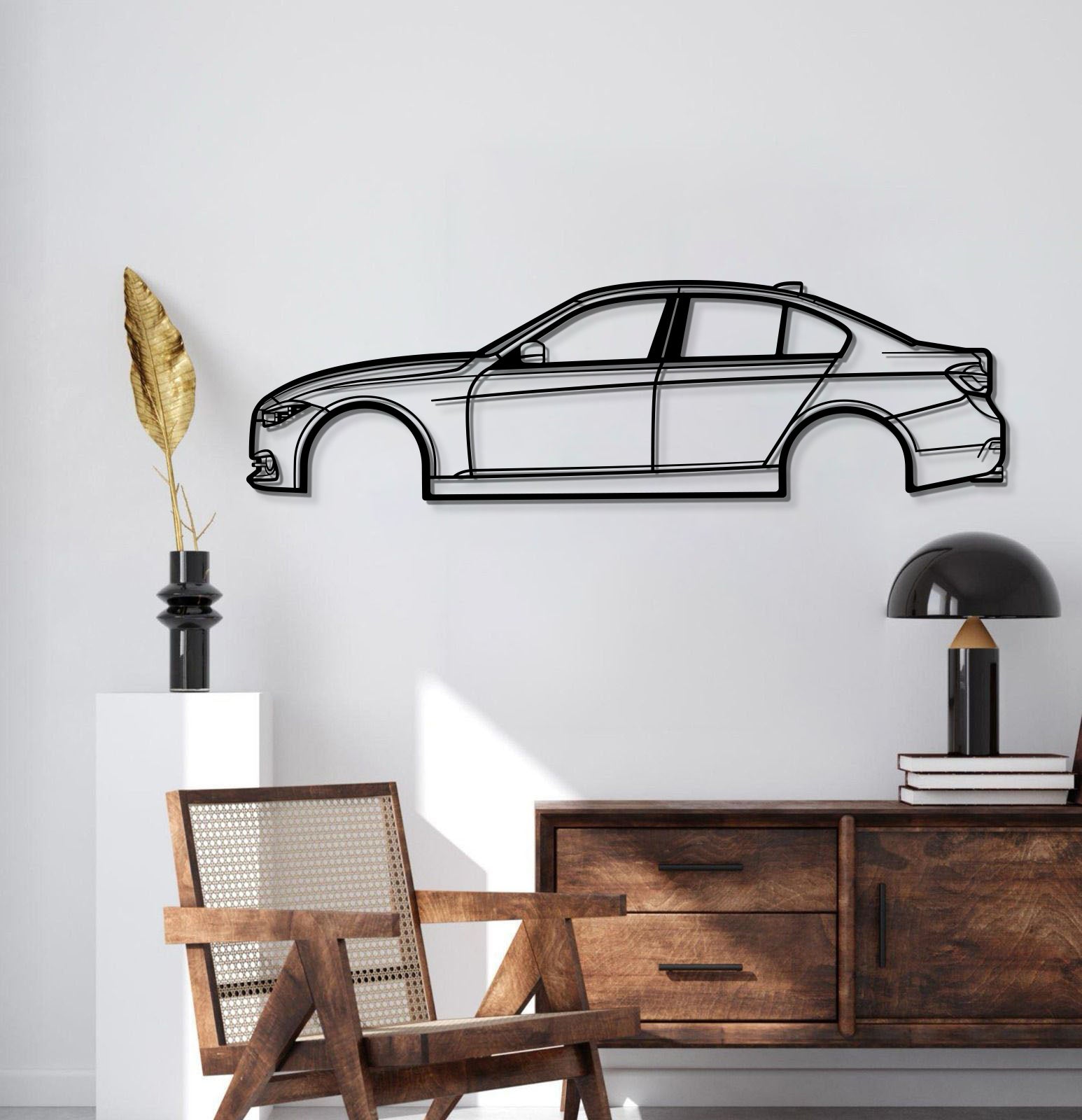 2016 3 SERIE F30 Metal Car Wall Art - MT0551