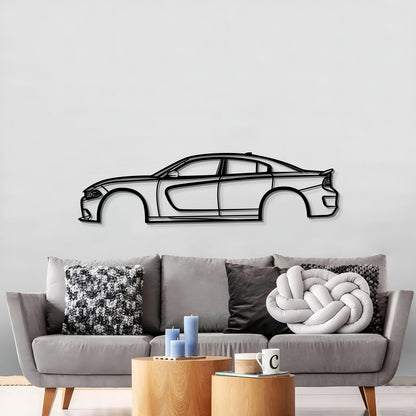 2016 Charger Metal Car Wall Art - MT0557