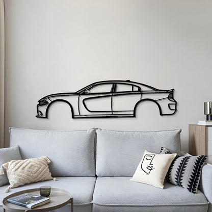 2016 Charger Metal Car Wall Art - MT0557