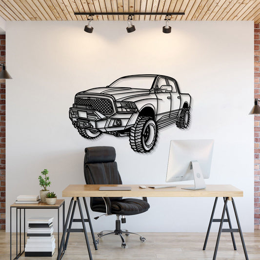 2016 RAM 1500 Perspektive Metall Wandkunst Auto - MT0434