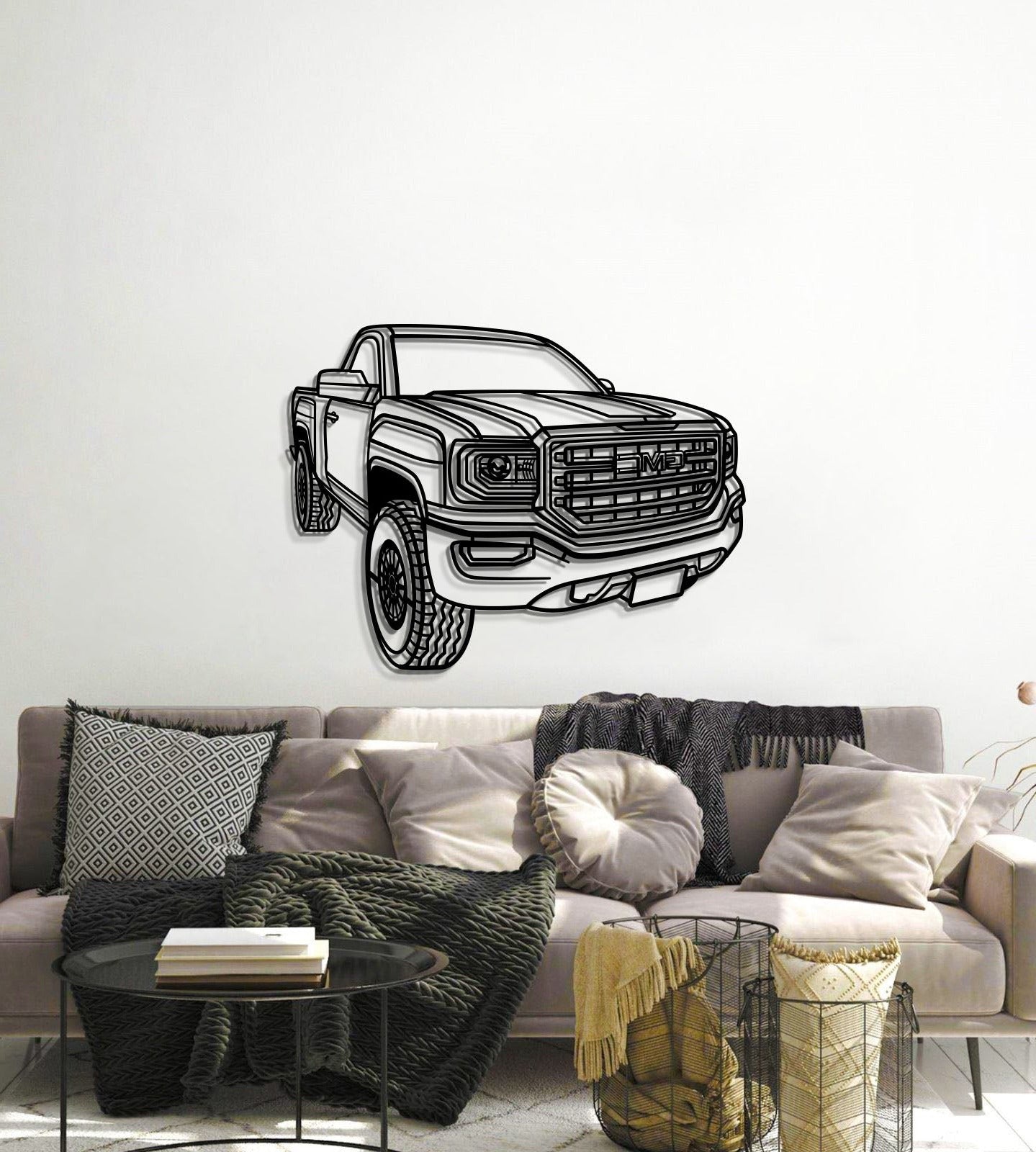 2016 Sierra Perspective Metal Car Wall Art - MT0446