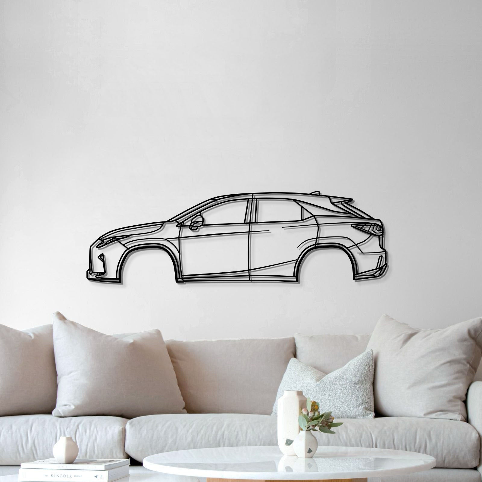 2016 RX 4th Gen Metal Car Wall Art - MT0570