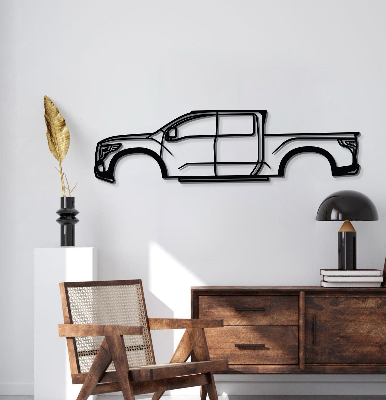 2016 Titan Warrior Concept Metal Car Wall Art - MT0572