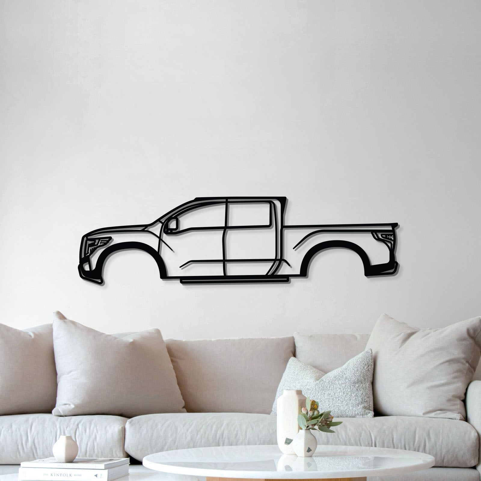 2016 Titan Warrior Concept Metal Car Wall Art - MT0572