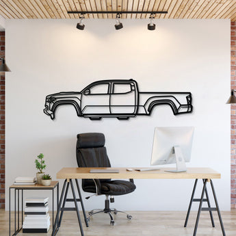 2016 Toyota Tacoma 3rd Gen Laser‑Cut Metal Wall Art Silhouette
