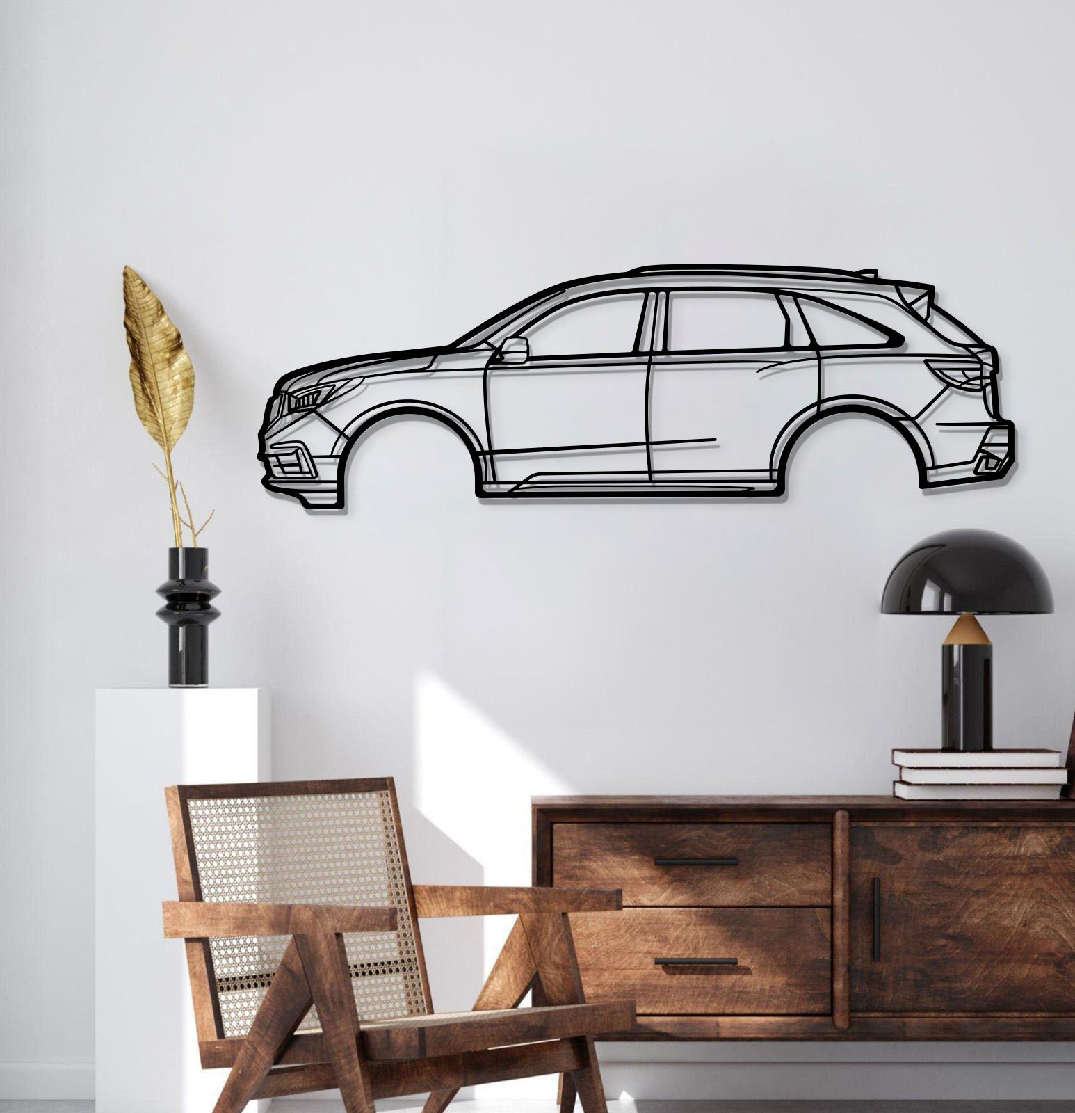 2017 MDX Metal Car Wall Art - MT0599