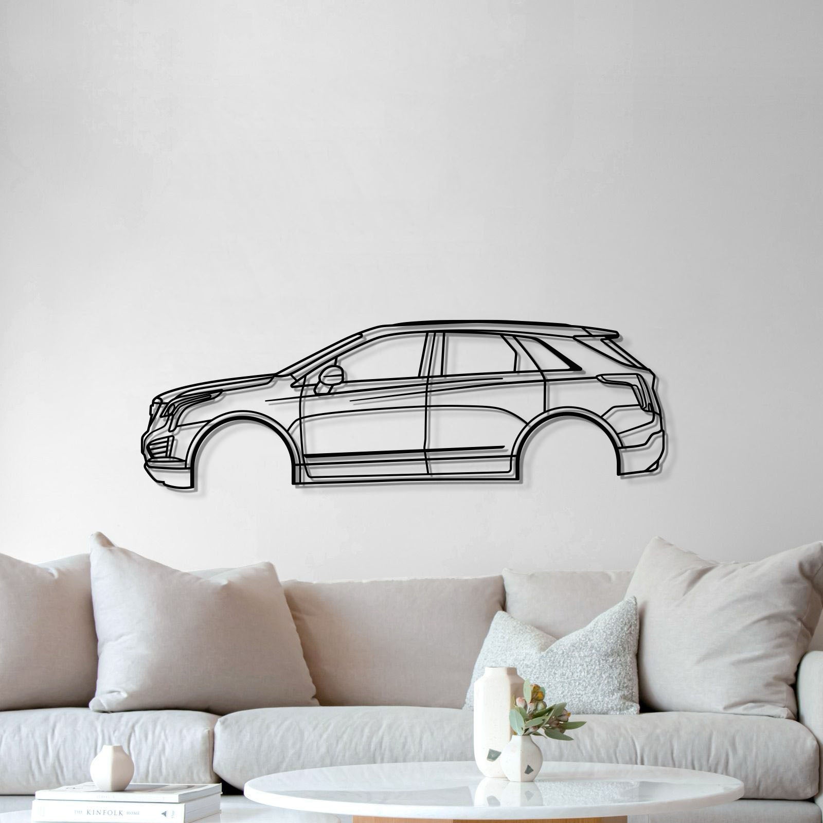 2017 XT5 1st Gen Metal Car Wall Art - MT0607