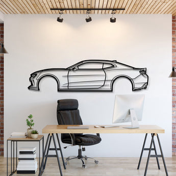 2017 Chevrolet Camaro SS 1LE Metal Wall Art Laser Cut 2 Mm Steel Silhouette