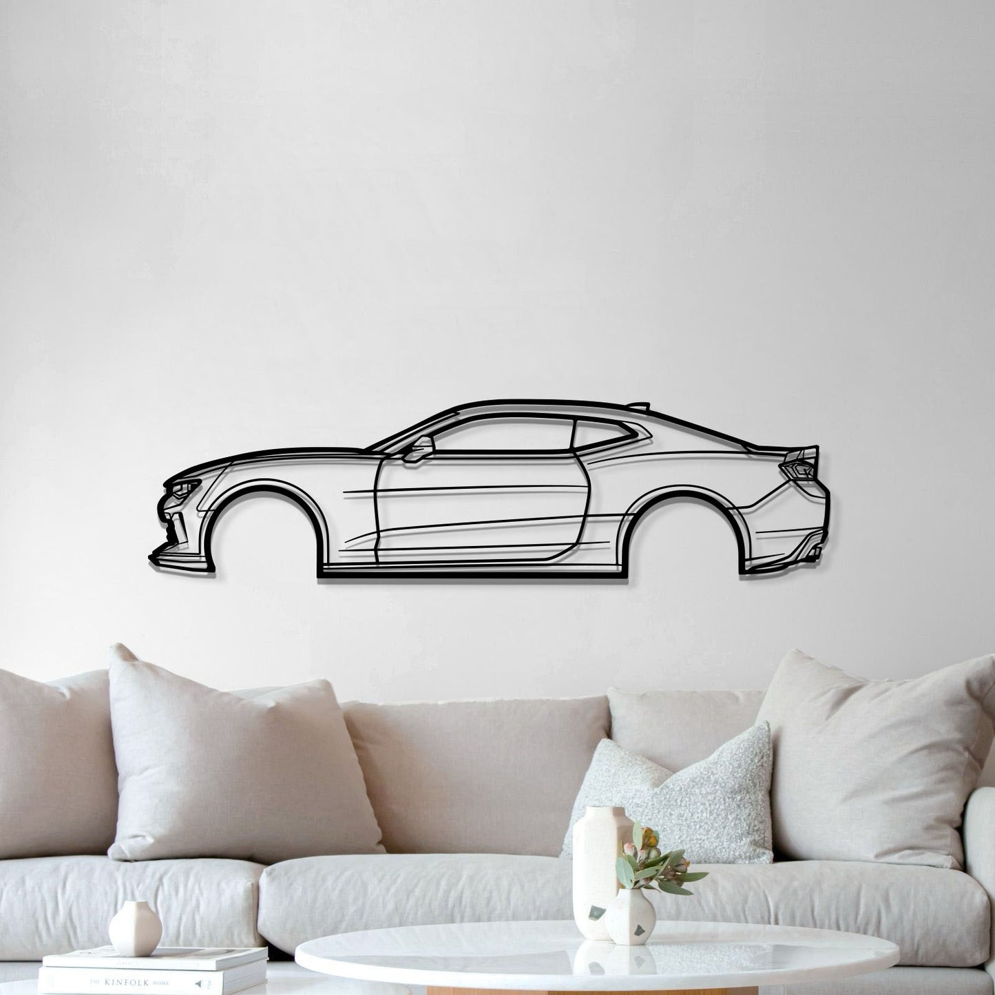 2017 Chevrolet Camaro SS 1LE Metal Wall Art Lifted 1 Cm From Wall For 3D Effect