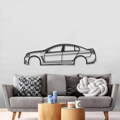 Handcrafted Metal Wall Art Of 2017 Holden Commodore SSV Supercharged V8