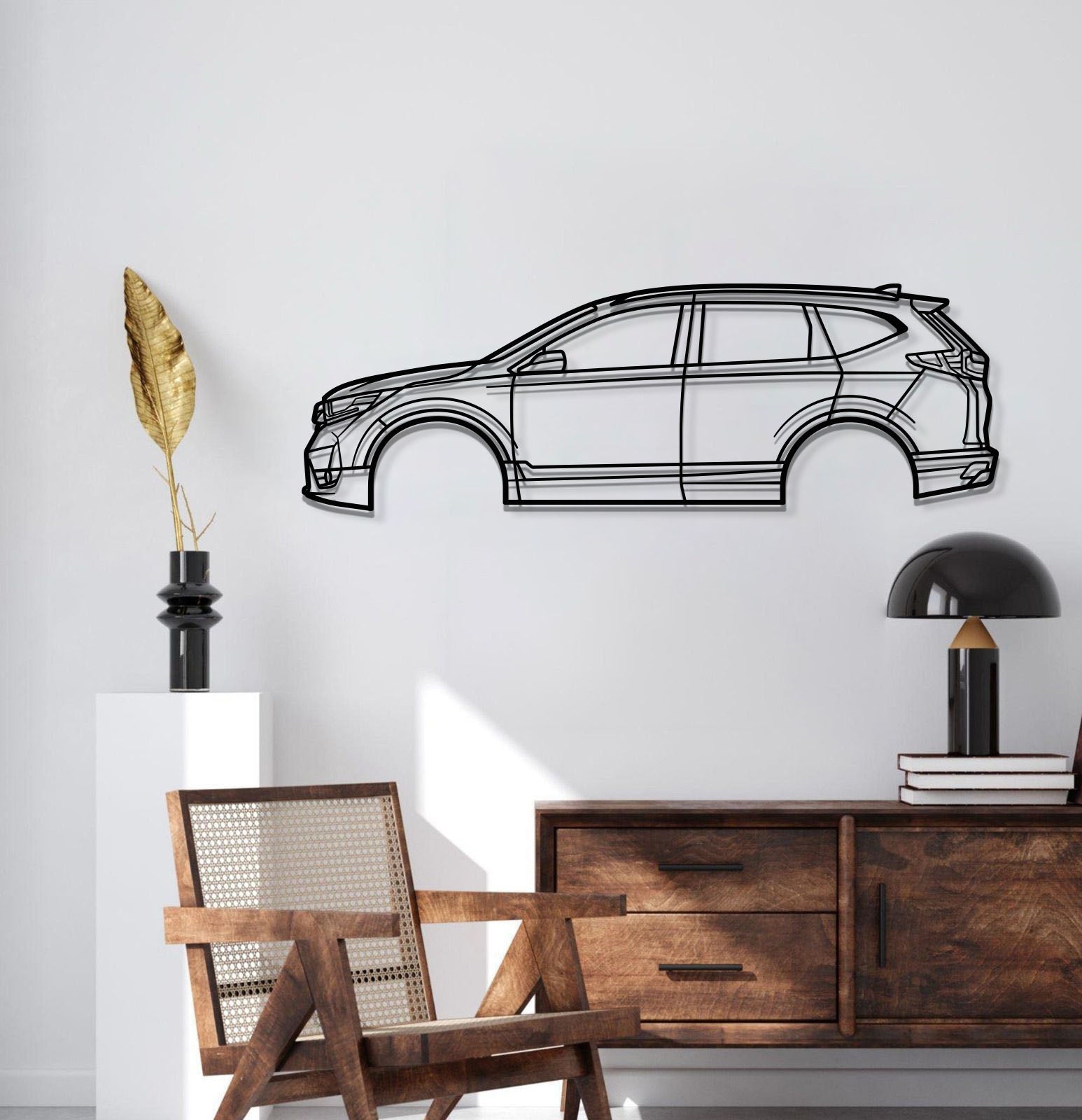 2017 CR-V 5th Gen Metal Car Wall Art - MT0586