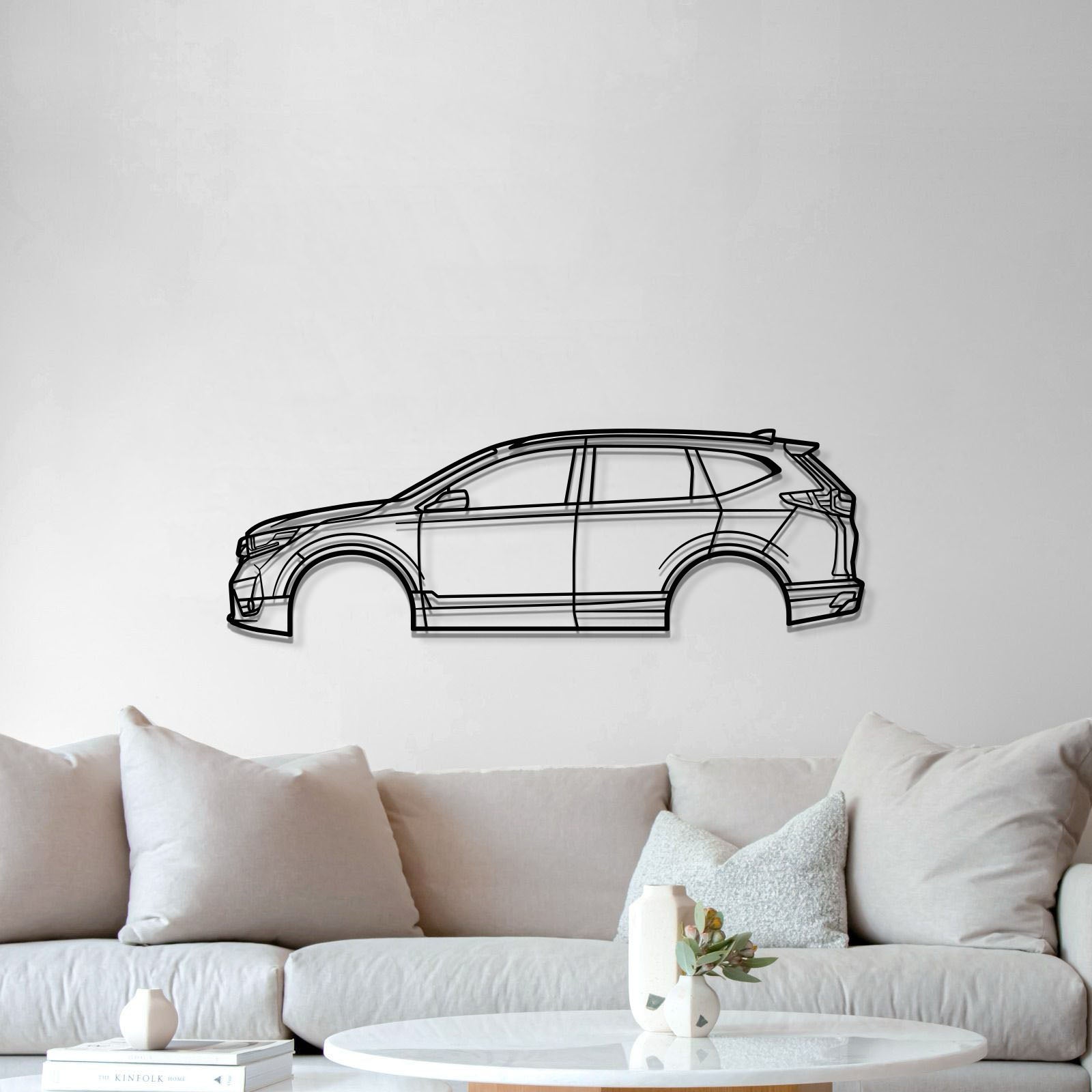 2017 CR-V 5th Gen Metal Car Wall Art - MT0586