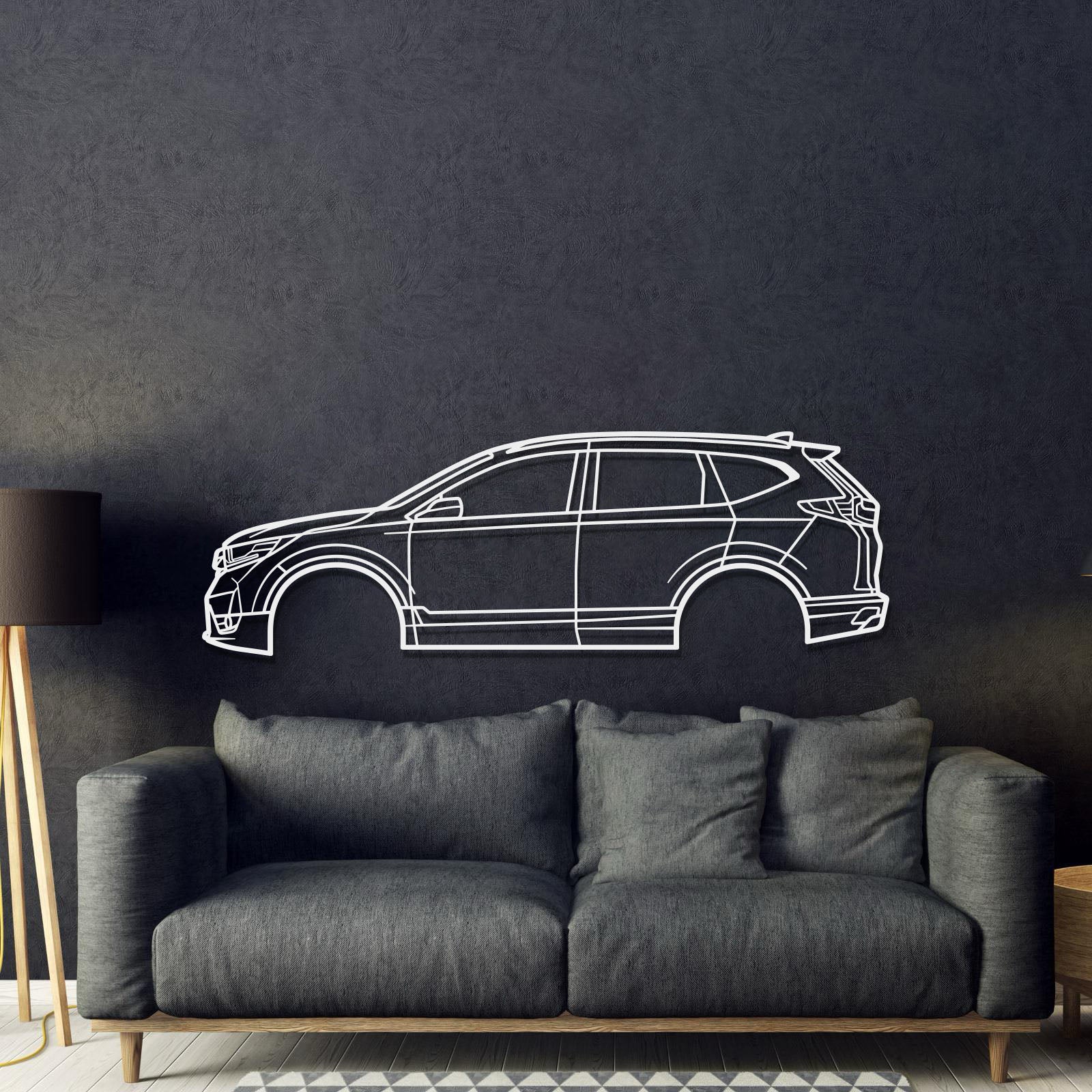 2017 CR-V 5th Gen Metal Car Wall Art - MT0586