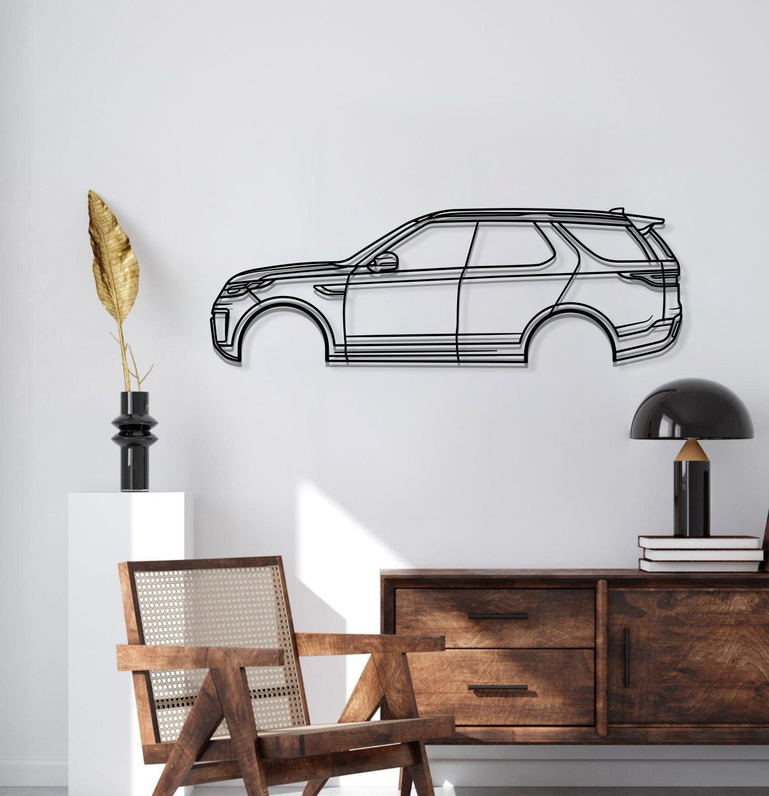 2017 Discovery L462 (3rd Gen) Metal Car Wall Art - MT0589