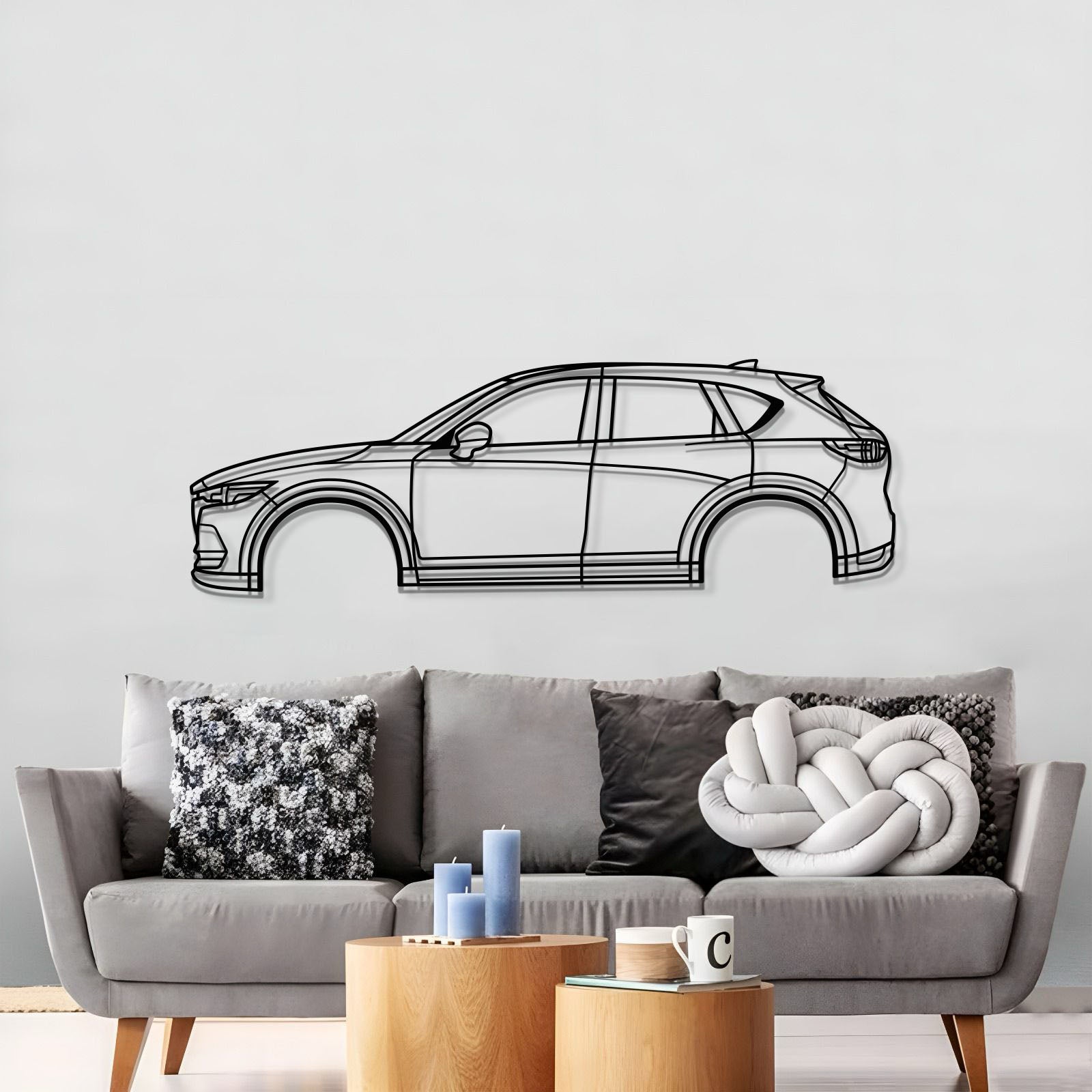 2017 CX-5 2nd Gen (KF) Metal Car Wall Art - MT0588