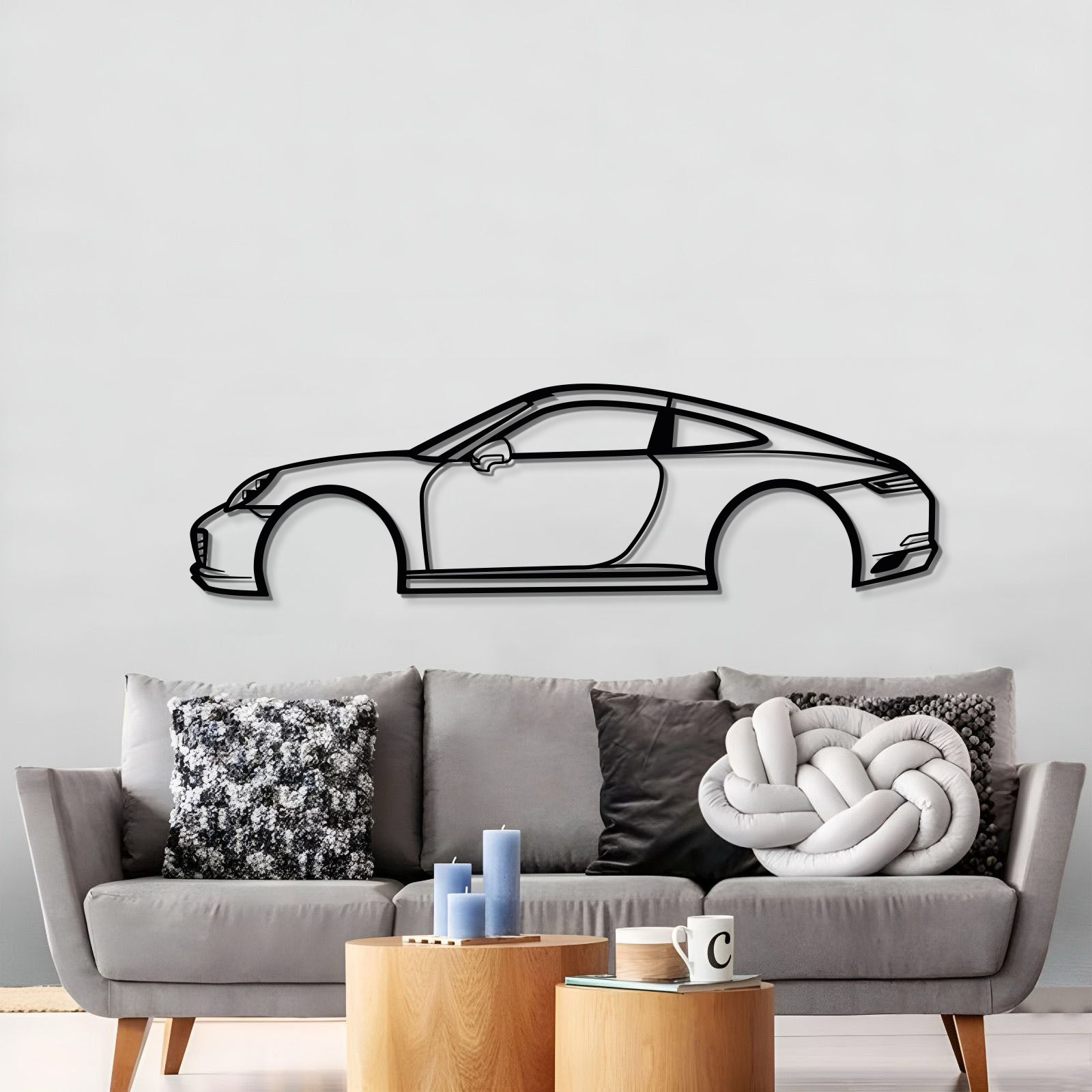 Metal Car Wall Art - MT0577