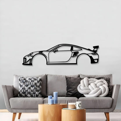 Porsche Carrera GT metal wall art ideal for mancave or office display