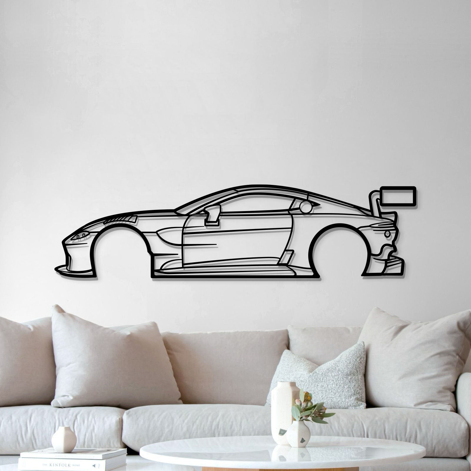 2018 Vantage AMR GT3 Metal Car Wall Art - MT0635