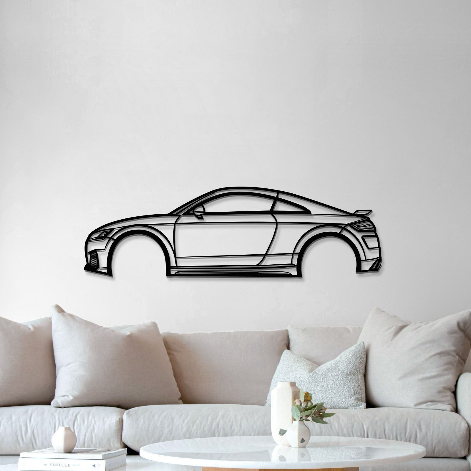 Audi TT RS 2018 metal wall art ideal gift for car enthusiasts