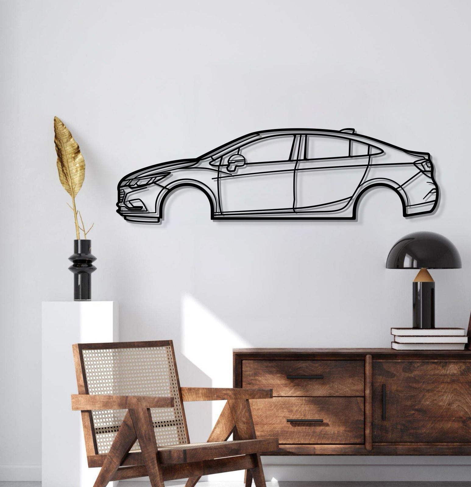 2018 Cruze Metal Car Wall Art - MT0618