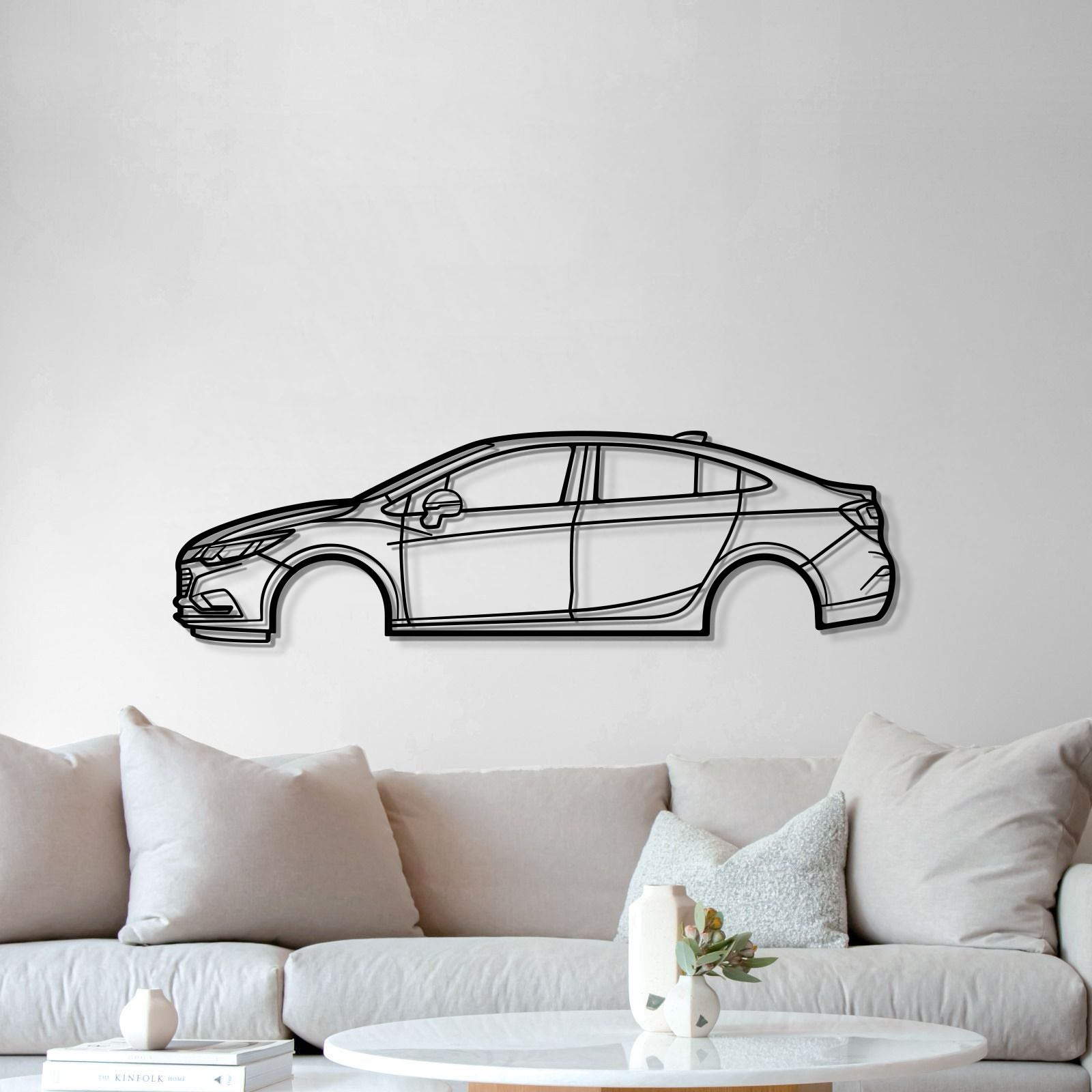 2018 Cruze Metal Car Wall Art - MT0618