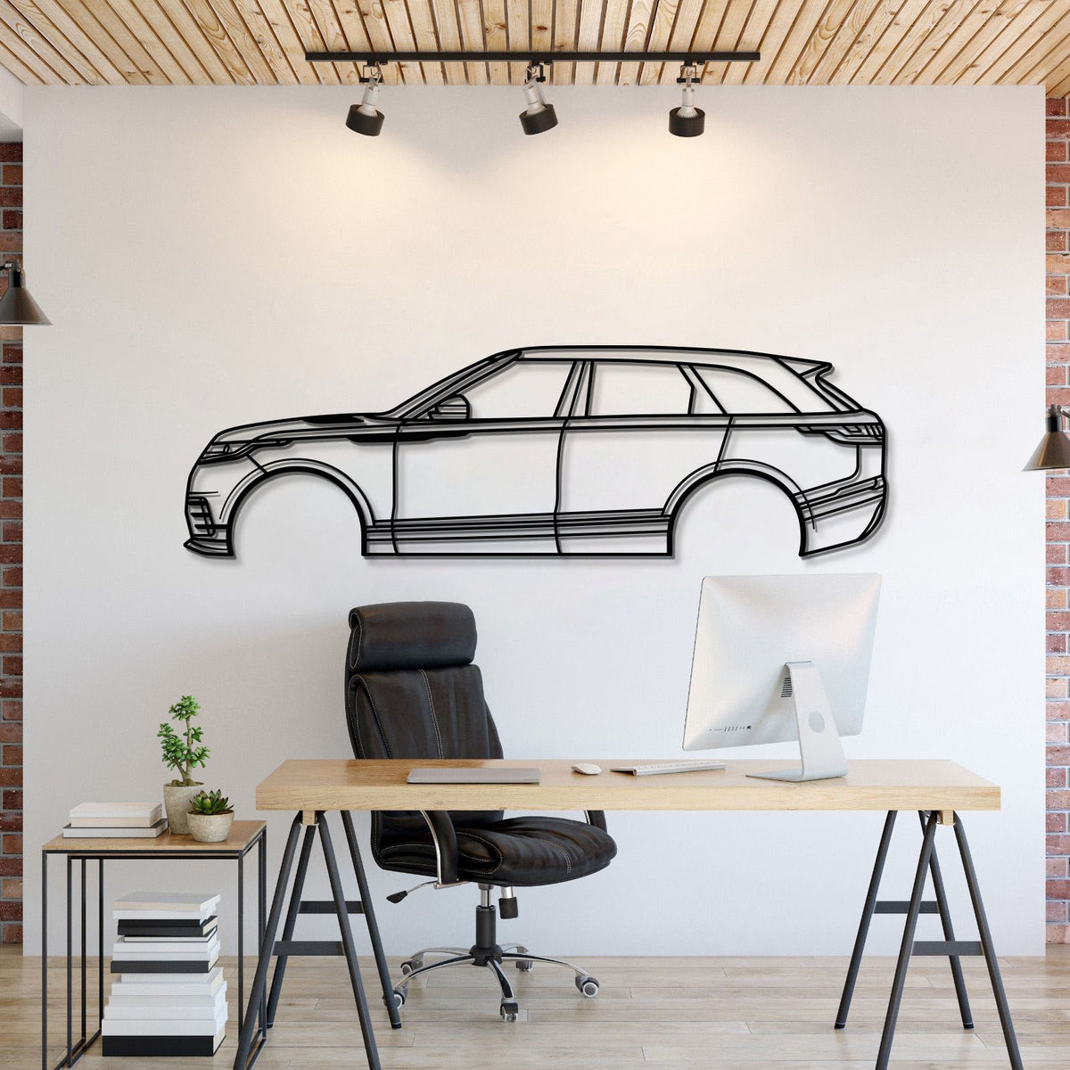 2018 Range Rover Velar First Edition Metal Car Wall Art - MT0628