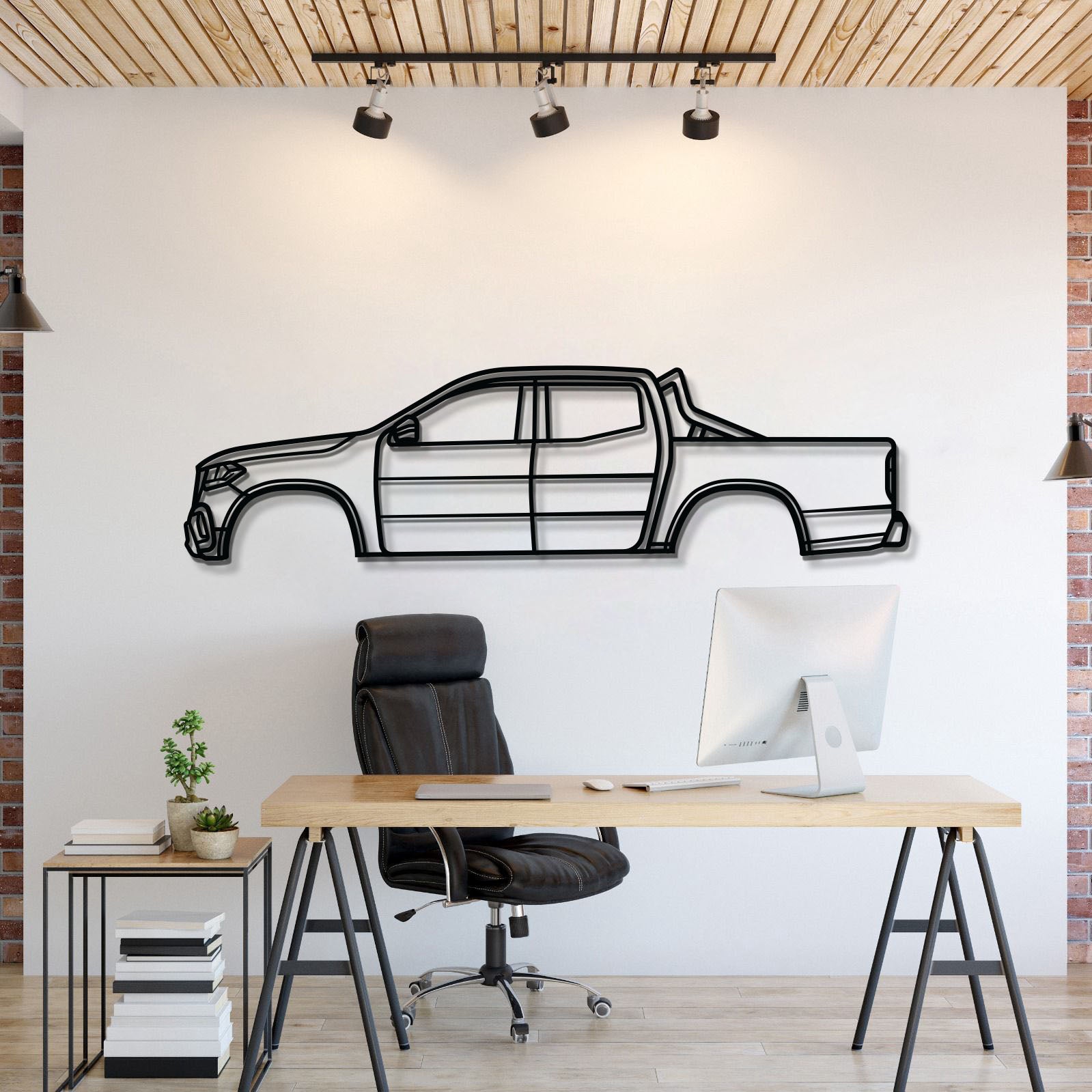 2018 X-Class Metal Car Wall Art - MT0636